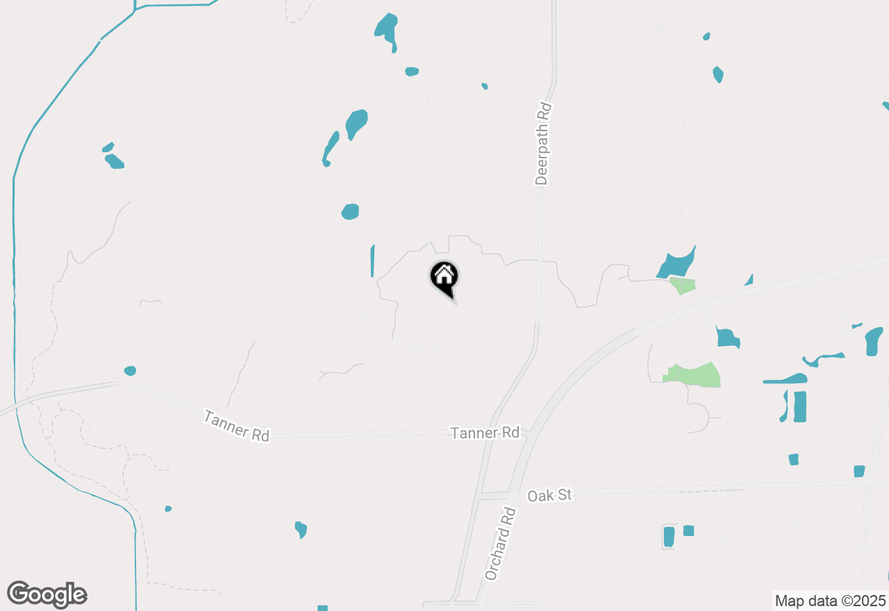 Map of 631 Bennett Drive, North Aurora, IL 60542