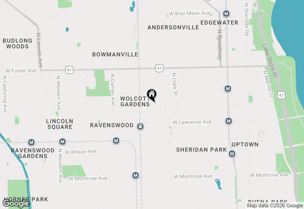 Map of 4885 N Hermitage Avenue, Chicago, IL 60640