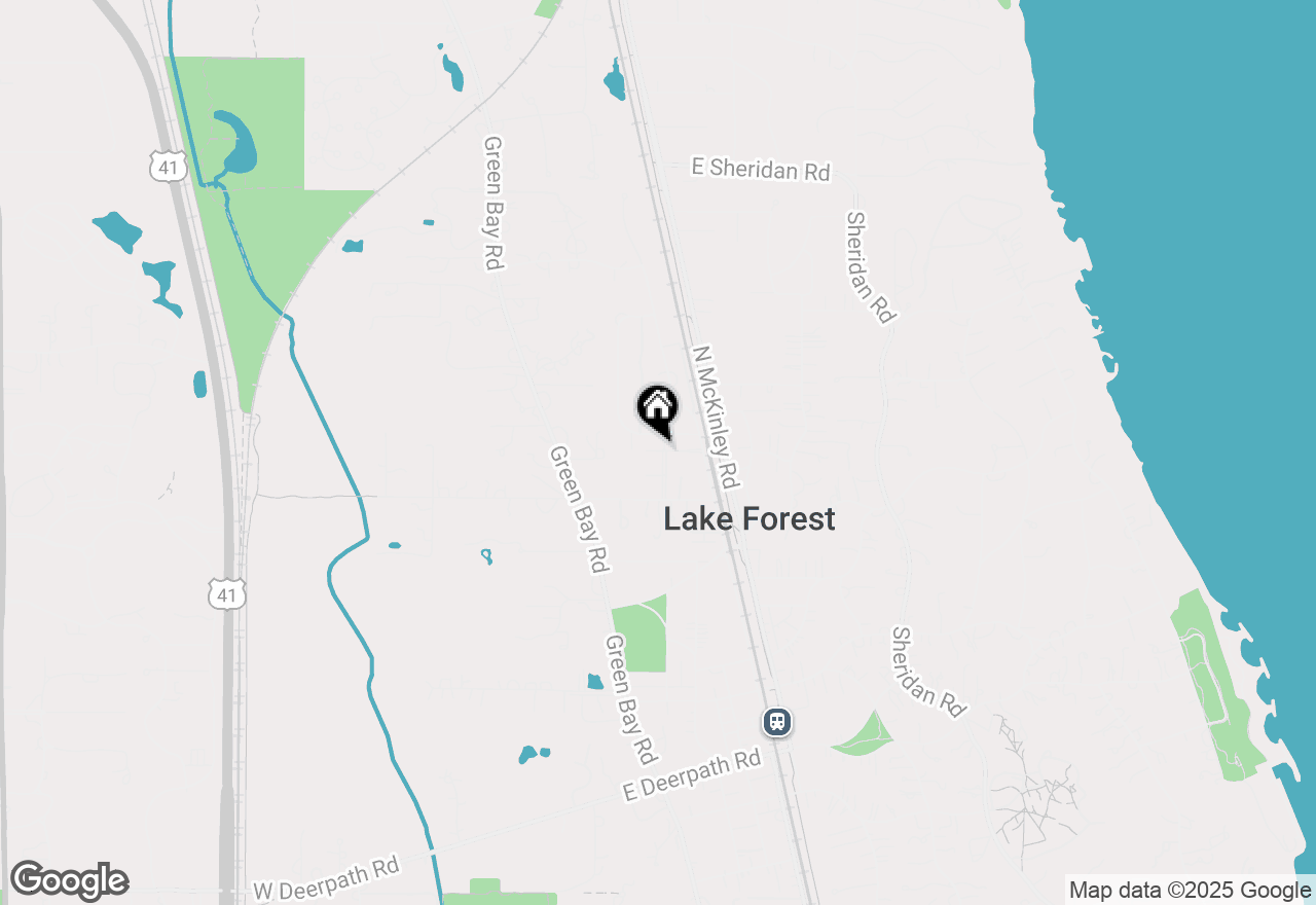 Map of 80 Morris Lane, Lake Forest, IL 60045