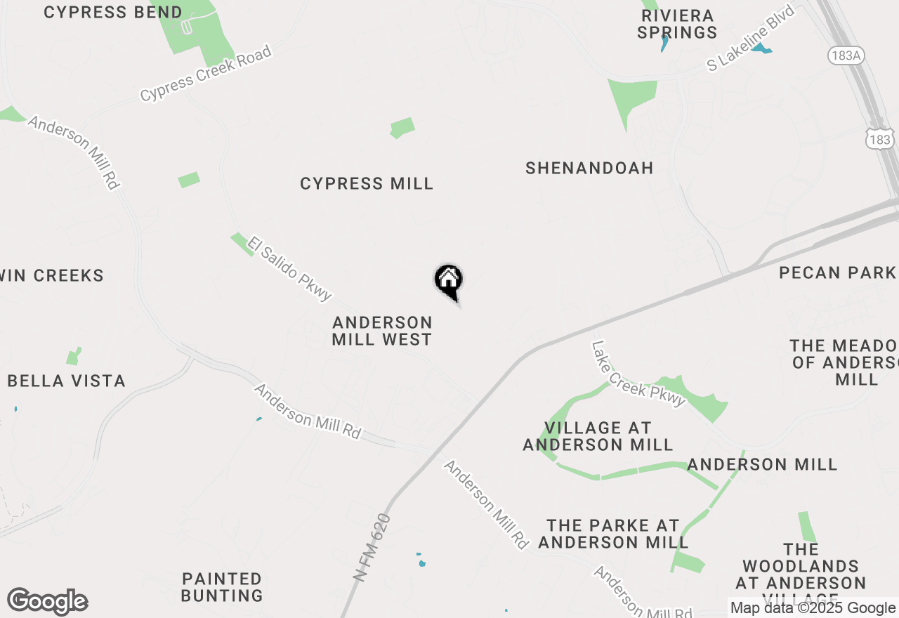 Map of 1314 Mulberry Way, Cedar Park, TX 78613