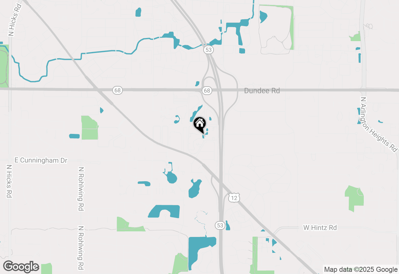 Map of 4000 Bayside Drive #102, Palatine, IL 60074