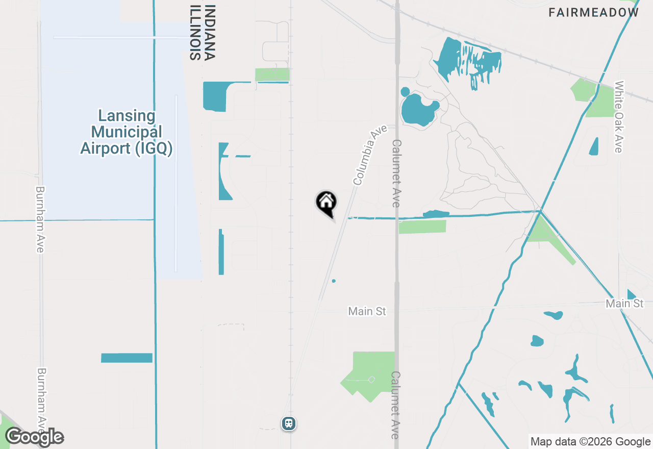Map of 10212 Andrew Lane, Munster, IN 46321
