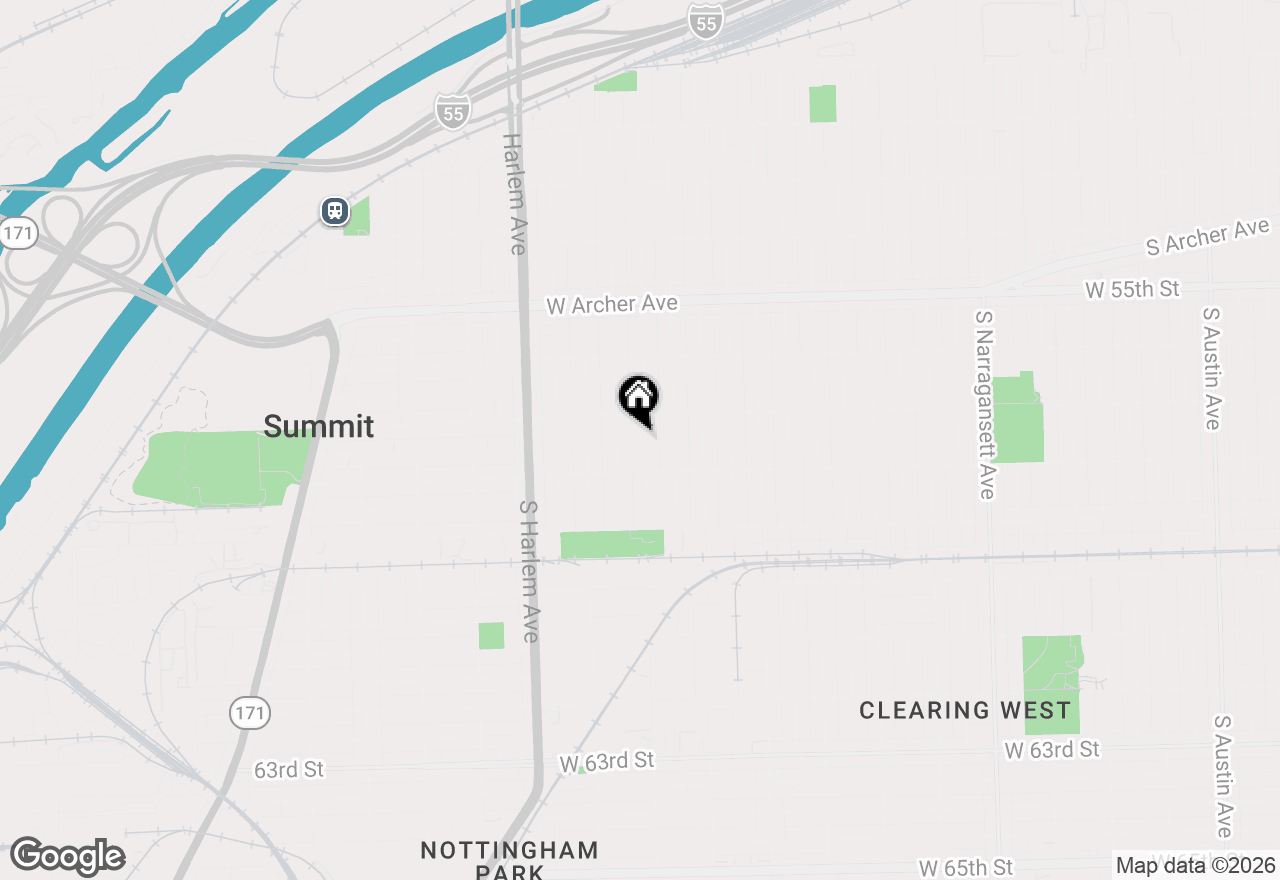 Map of 5724 S Sayre Avenue, Chicago, IL 60638