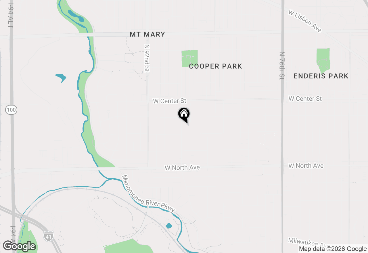 Map of 2536 N 88th St, Wauwatosa, WI 53226