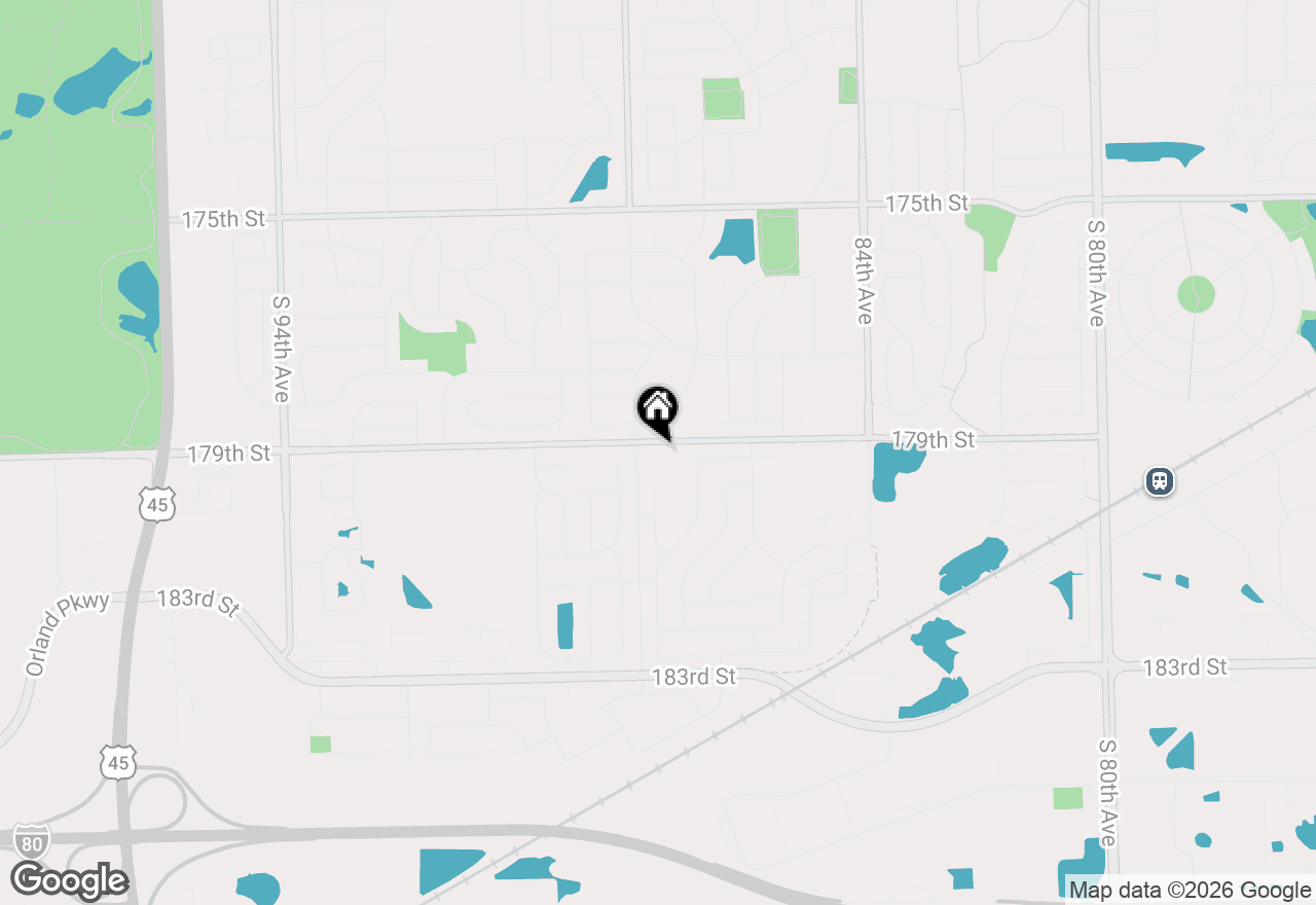 Map of 17915 Semmler Court, Tinley Park, IL 60487