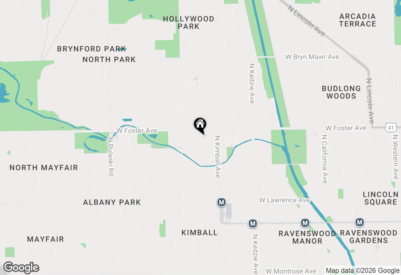 Map of 5153 N Saint Louis Avenue #J3, Chicago, IL 60625