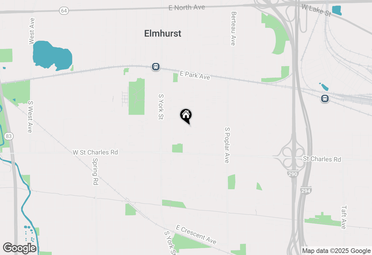 Map of 275 S Arlington Avenue, Elmhurst, IL 60126