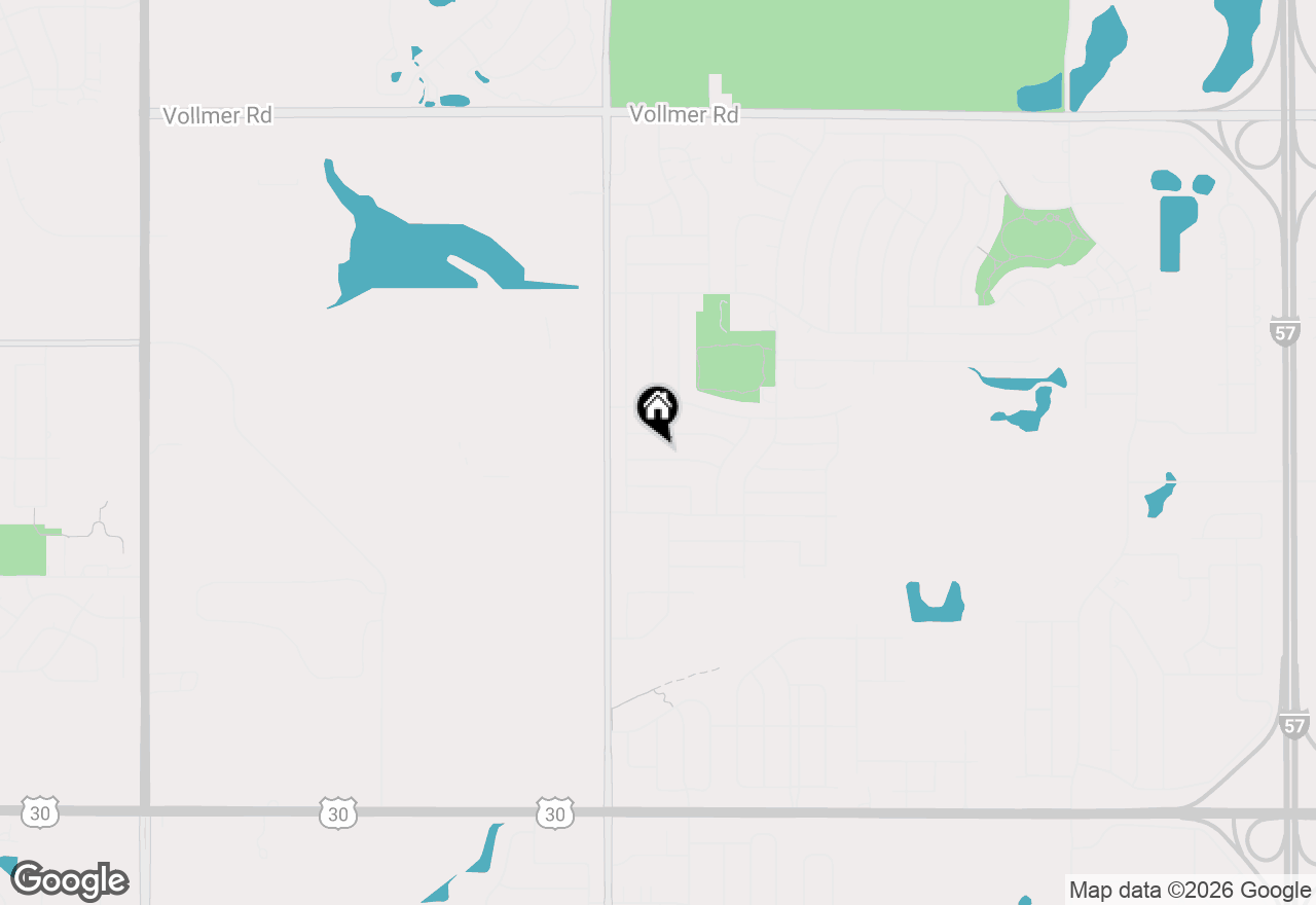 Map of 6306 Beaver Dam Road, Matteson, IL 60443