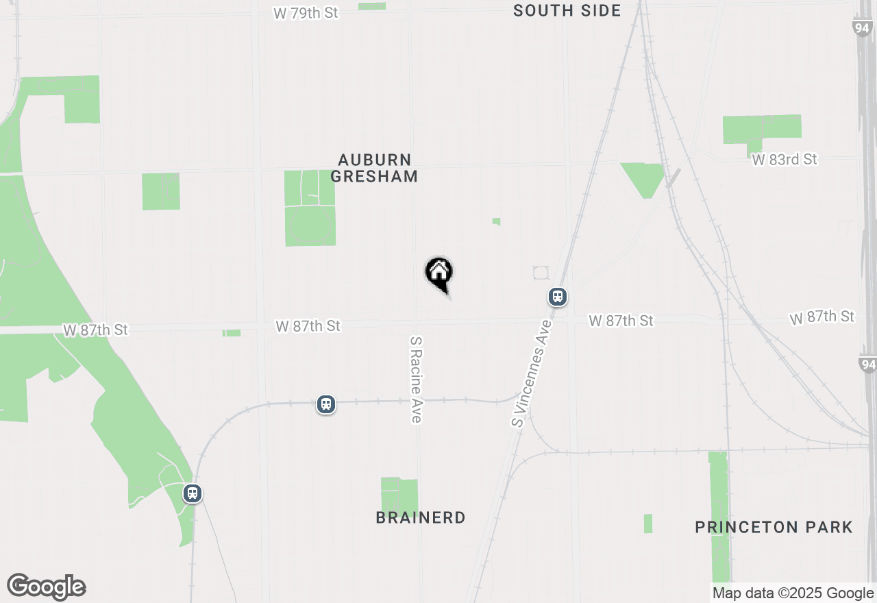 Map of 8627 S May Street, Chicago, IL 60620