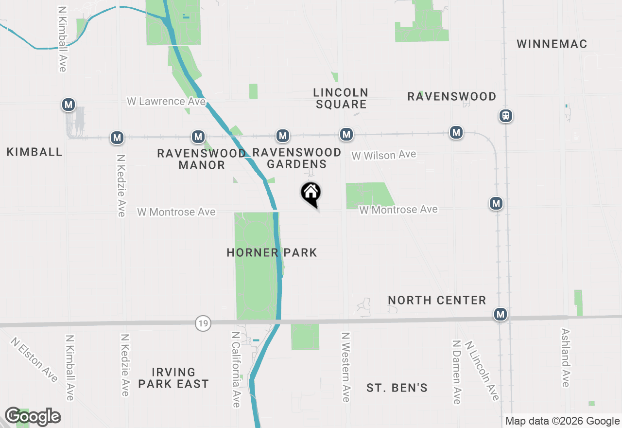 Map of 4359 N Campbell Avenue, Chicago, IL 60618