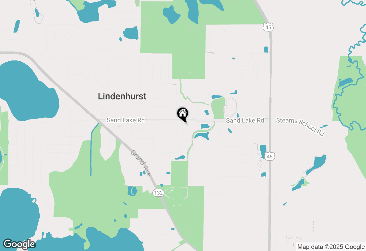 Map of 415 Merganser Court, Lindenhurst, IL 60046
