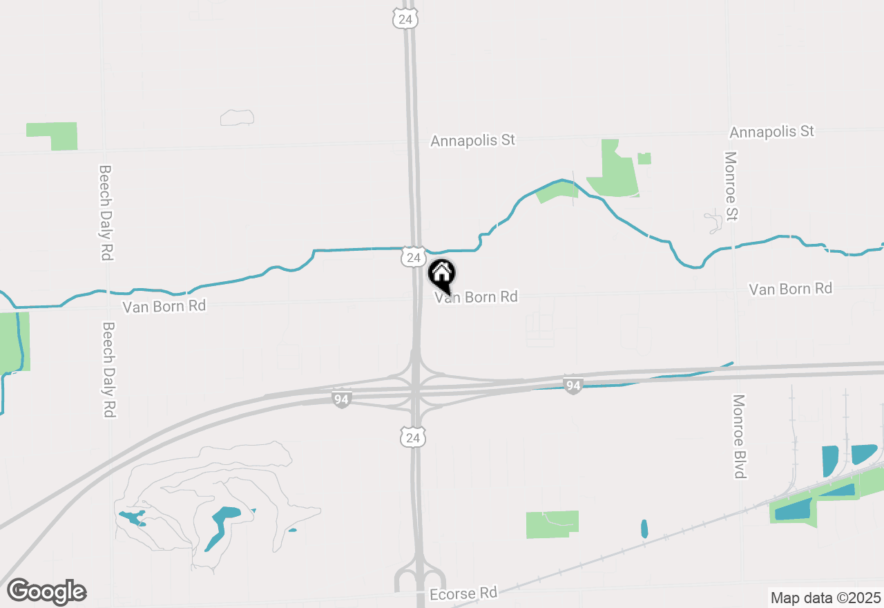 Map of 23869 Van Born Road, Taylor, MI 48180