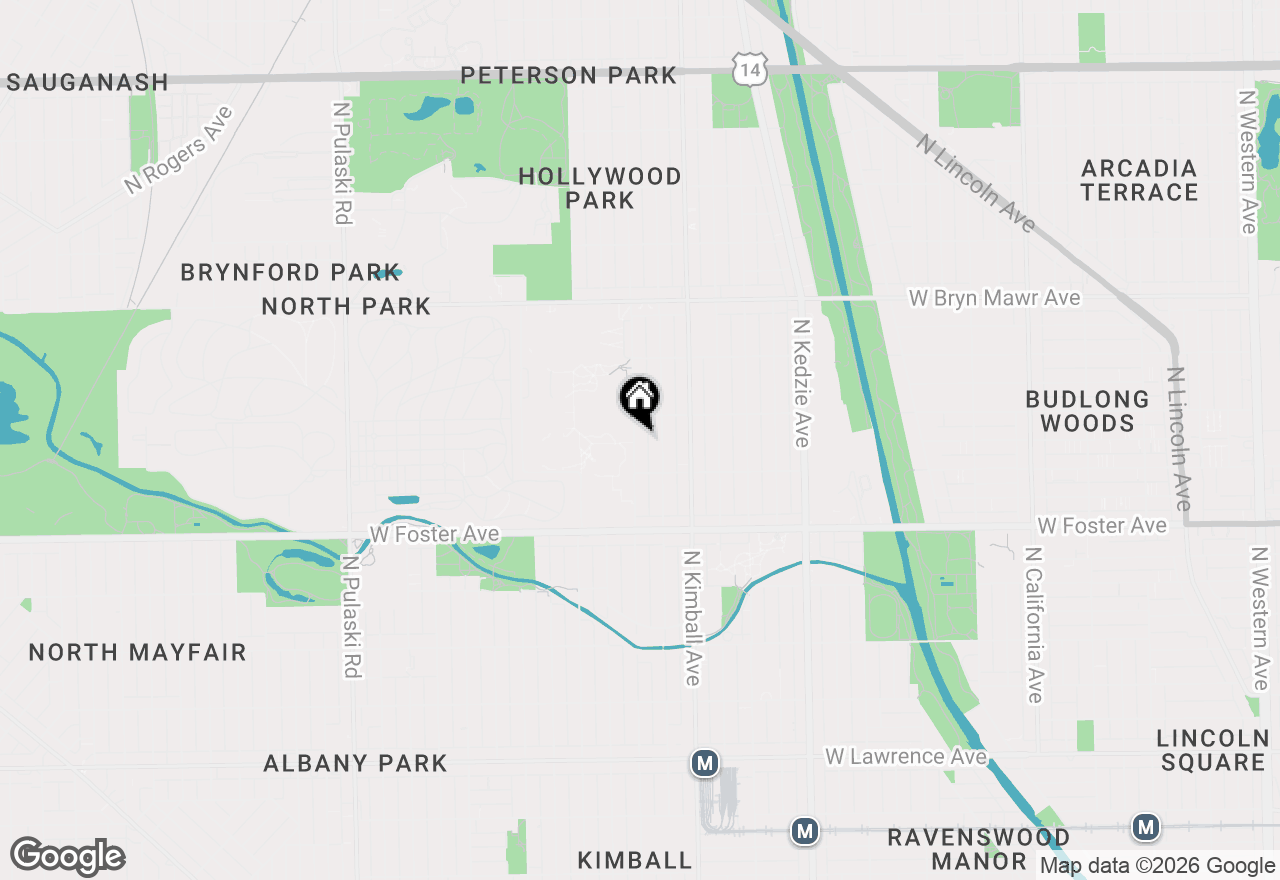 Map of 5335 N Saint Louis Avenue, Chicago, IL 60625