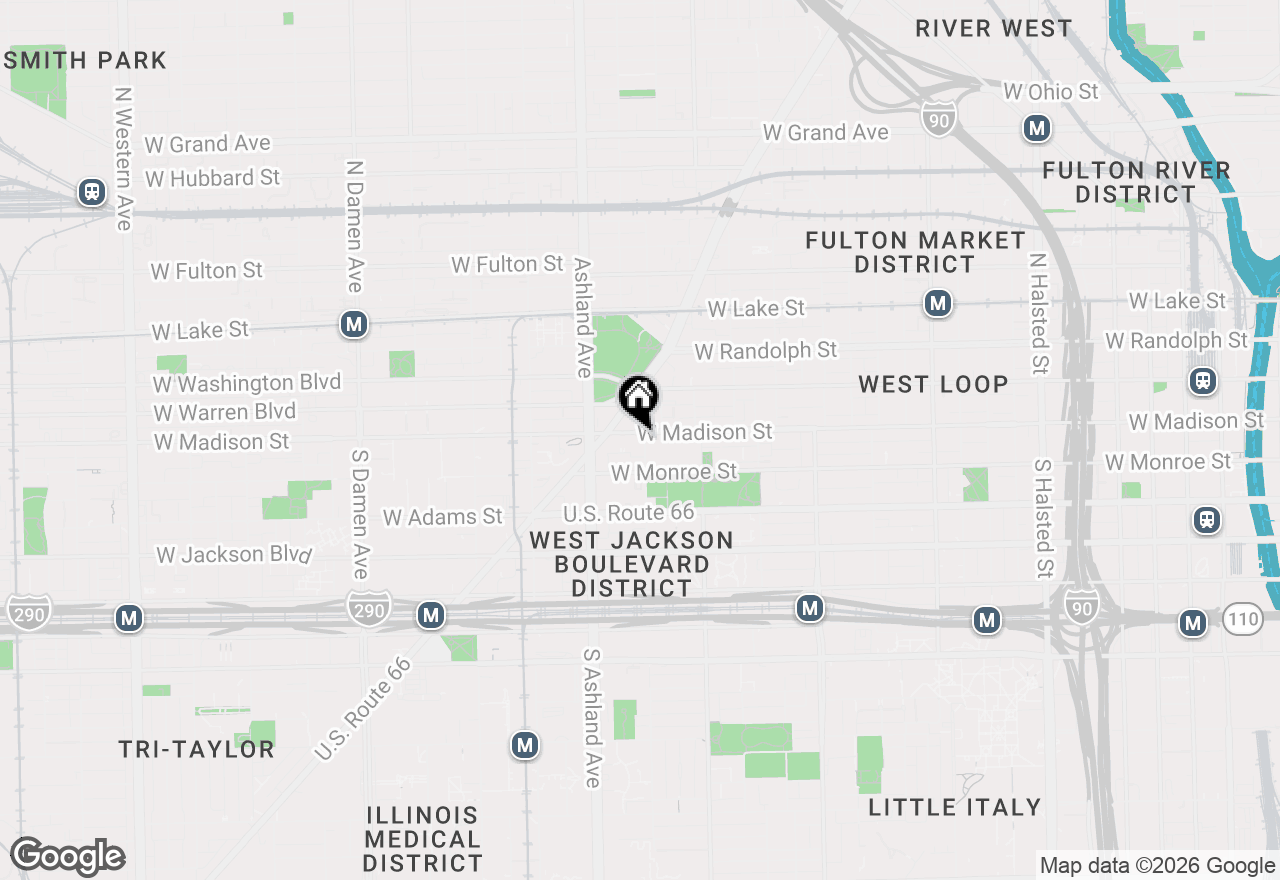 Map of 6 S Laflin Street #510, Chicago, IL 60607