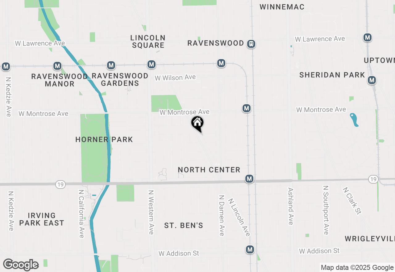 Map of 4245 N Lincoln Avenue, Chicago, IL 60618