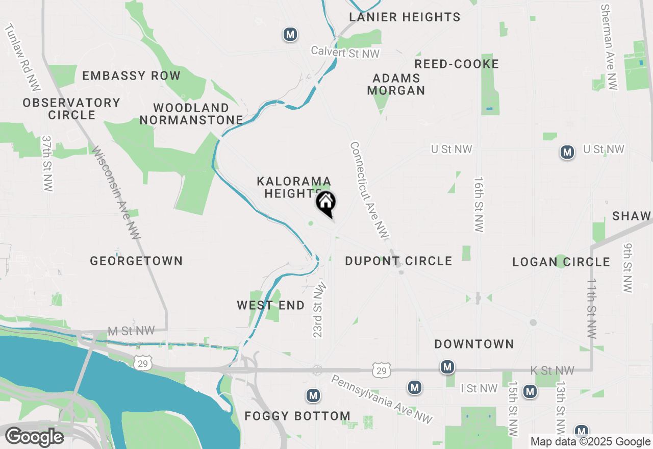 Map of 2211 Massachusetts Avenue Nw, Washington, DC 20008