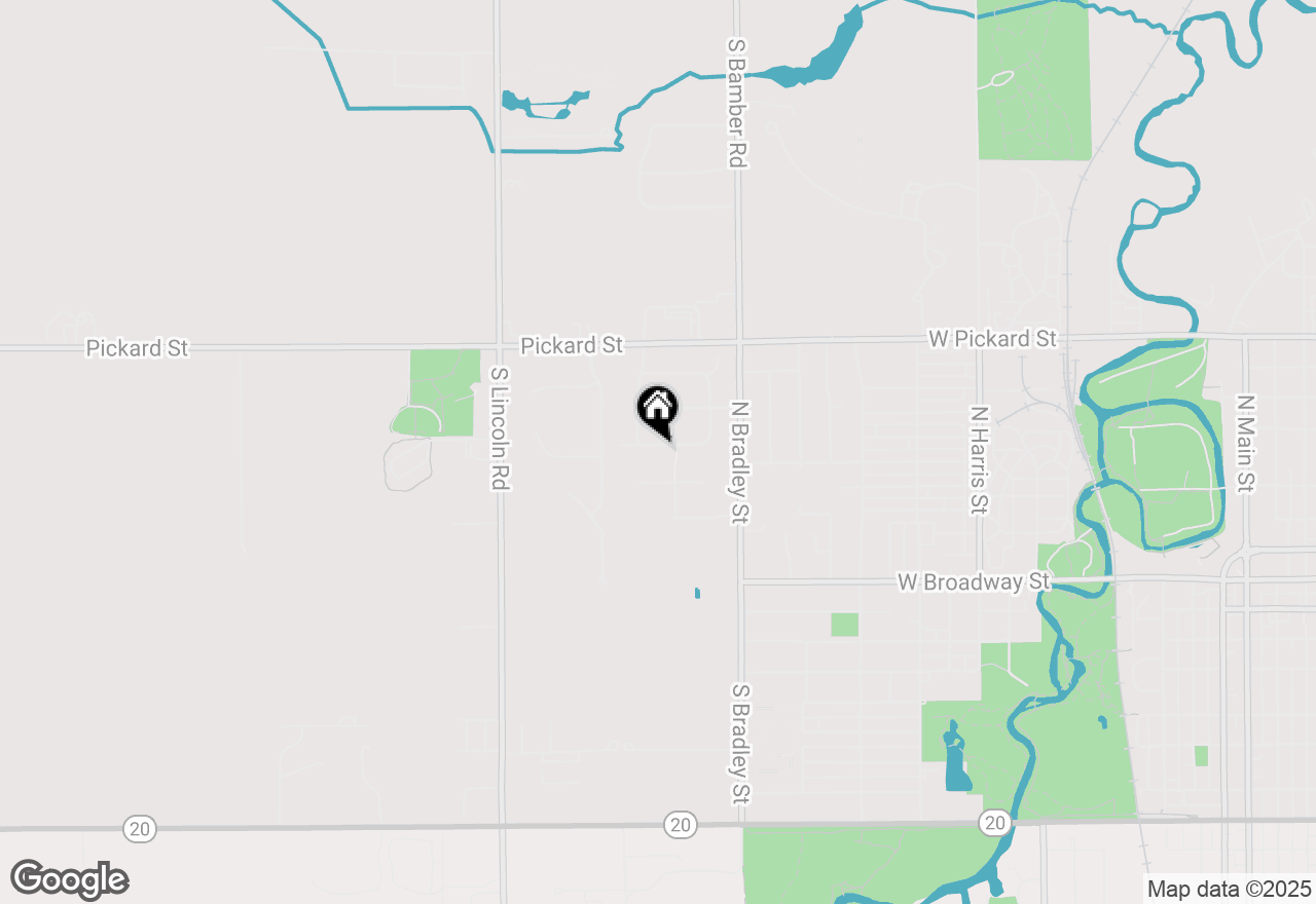 Map of 1865 Oakland Drive, Mt Pleasant, MI 48858