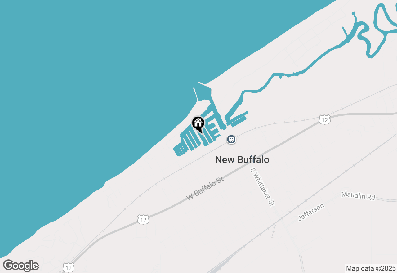 Map of 47 Harbor Isle Drive #47, New Buffalo, MI 49117