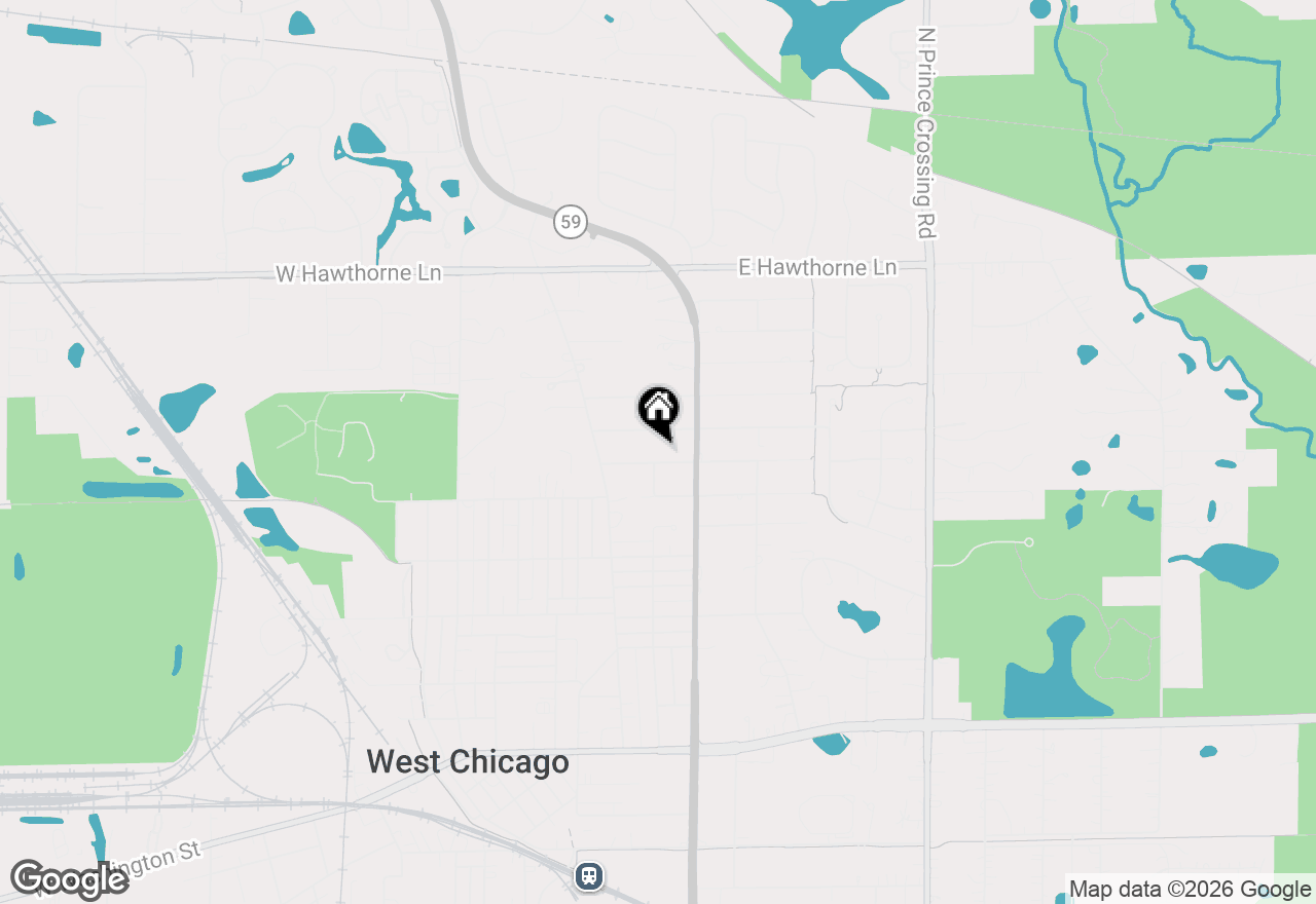 Map of 29W454 Ray Avenue, West Chicago, IL 60185