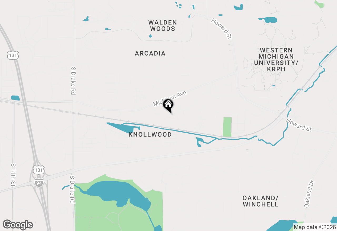 Map of 3517 Kenbrooke Court, Kalamazoo, MI 49006