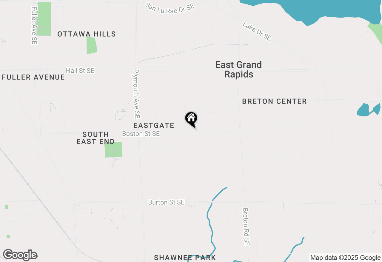 Map of 2115 Boston Street Se, Grand Rapids, MI 49506