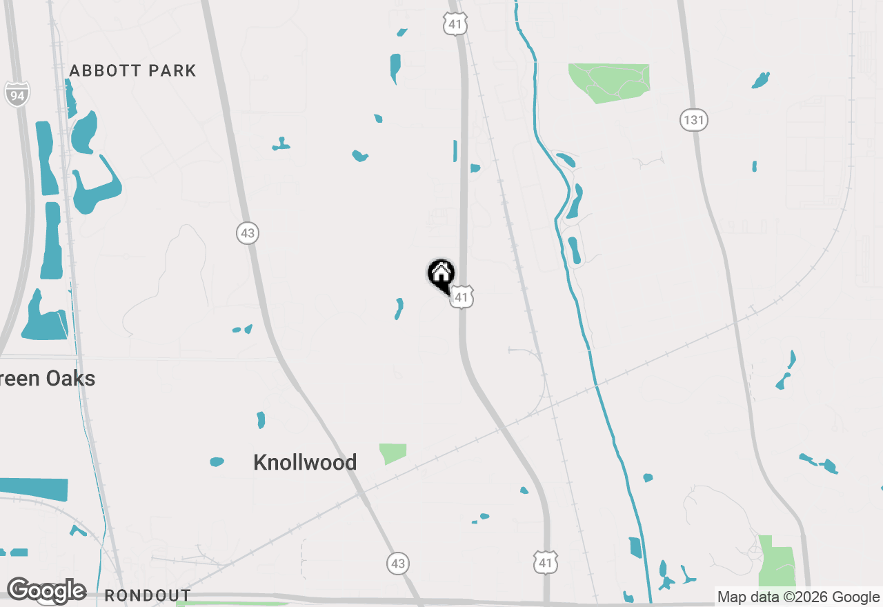 Map of 29623 N Birch Avenue, Lake Bluff, IL 60044