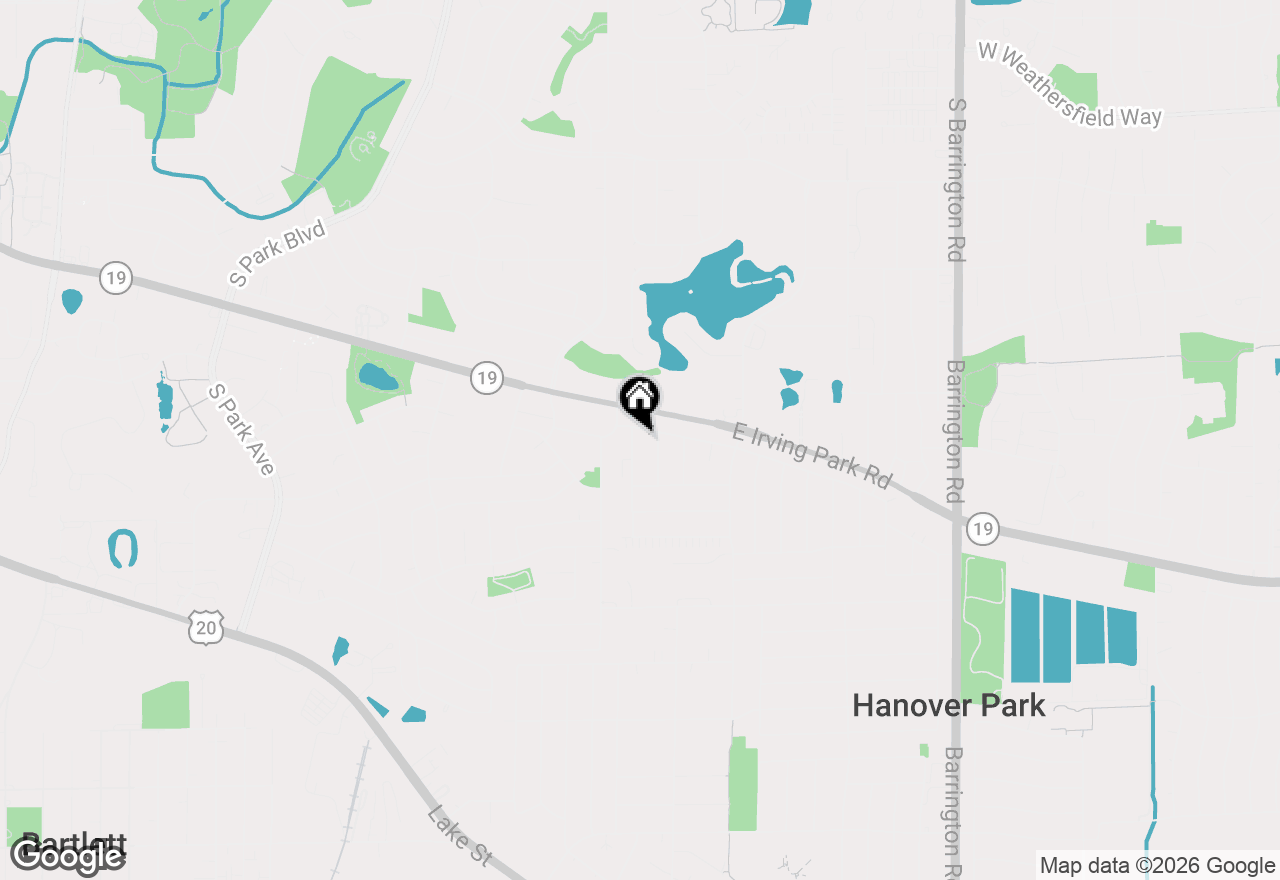 Map of 7450 Astor Avenue, Hanover Park, IL 60133