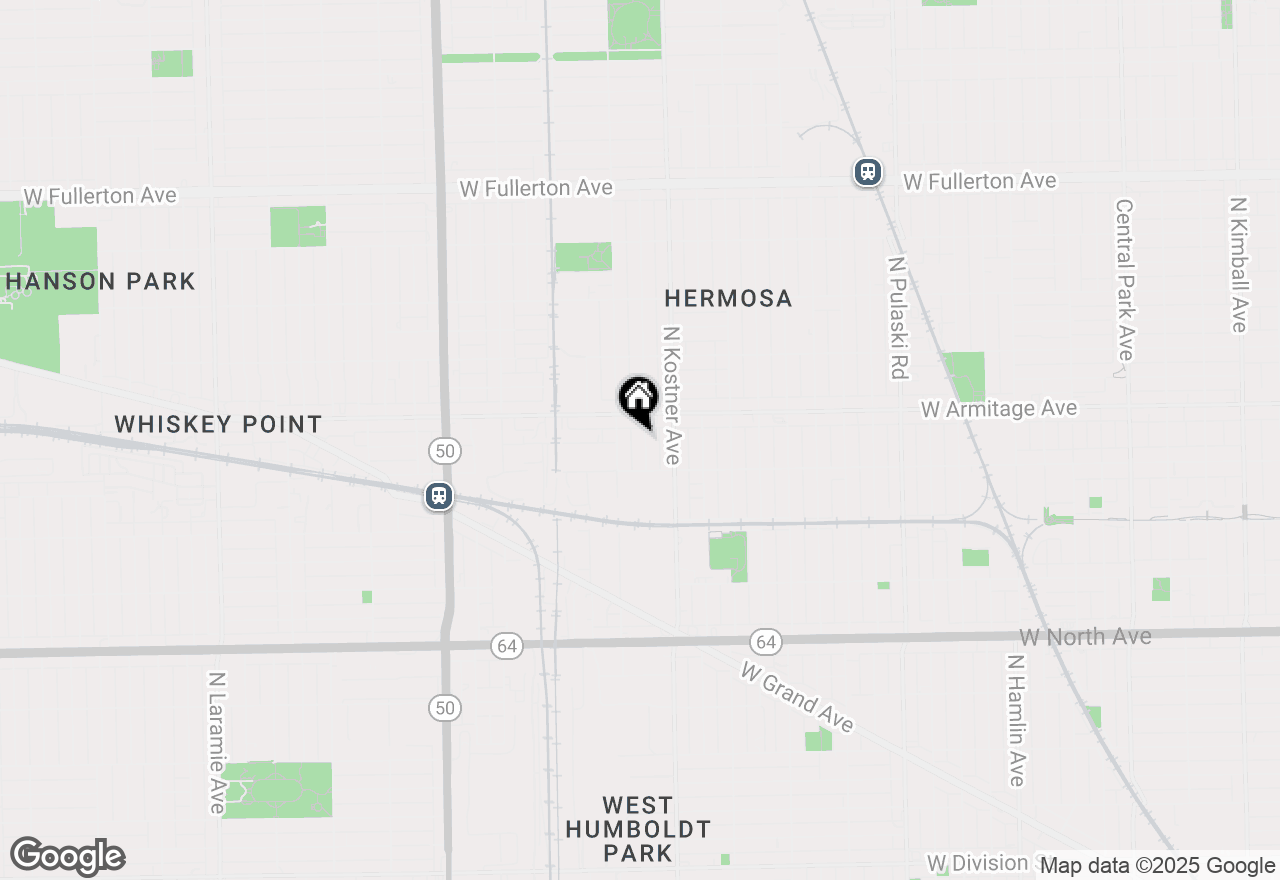 Map of 1930 N Kenneth Avenue, Chicago, IL 60639