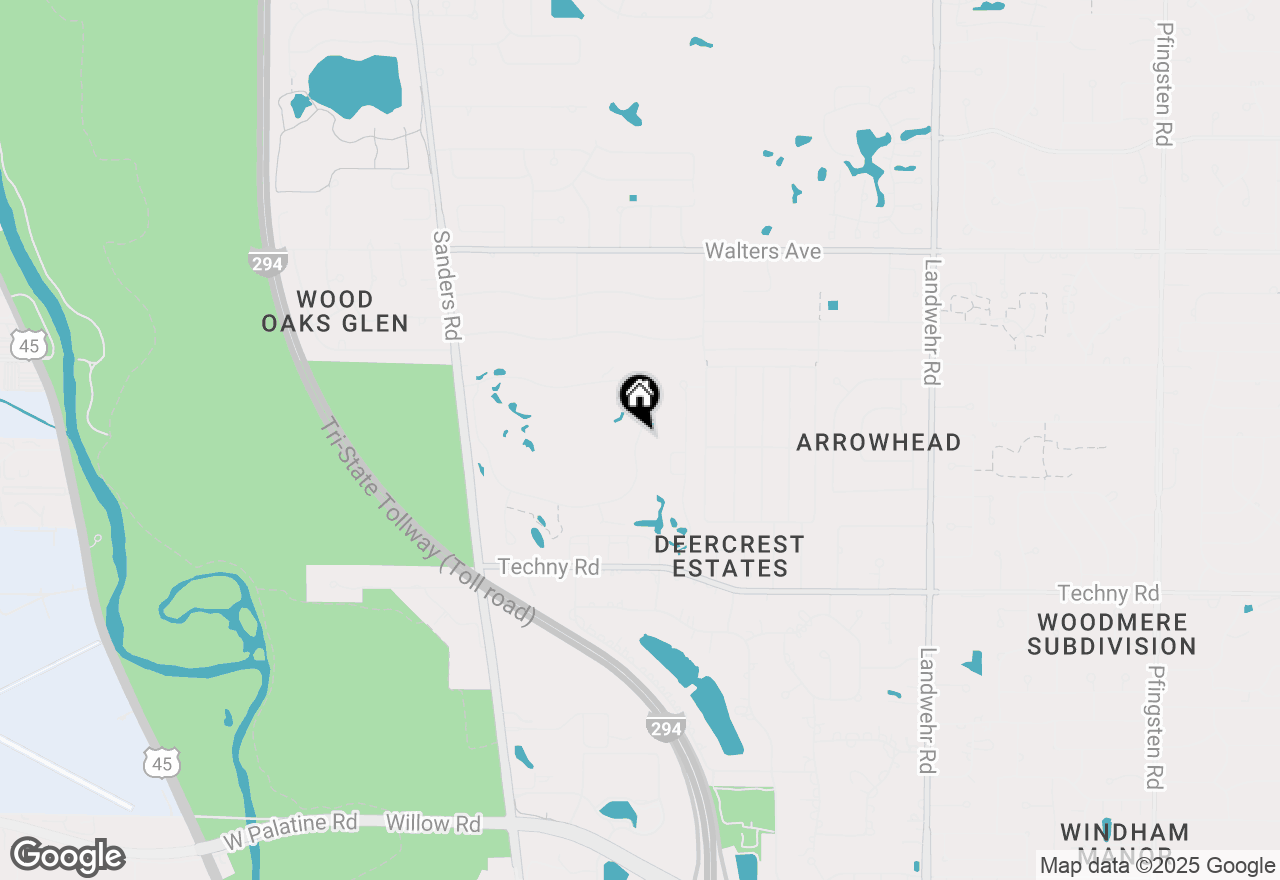Map of 3810 Mission Hills Drive #202, Northbrook, IL 60062