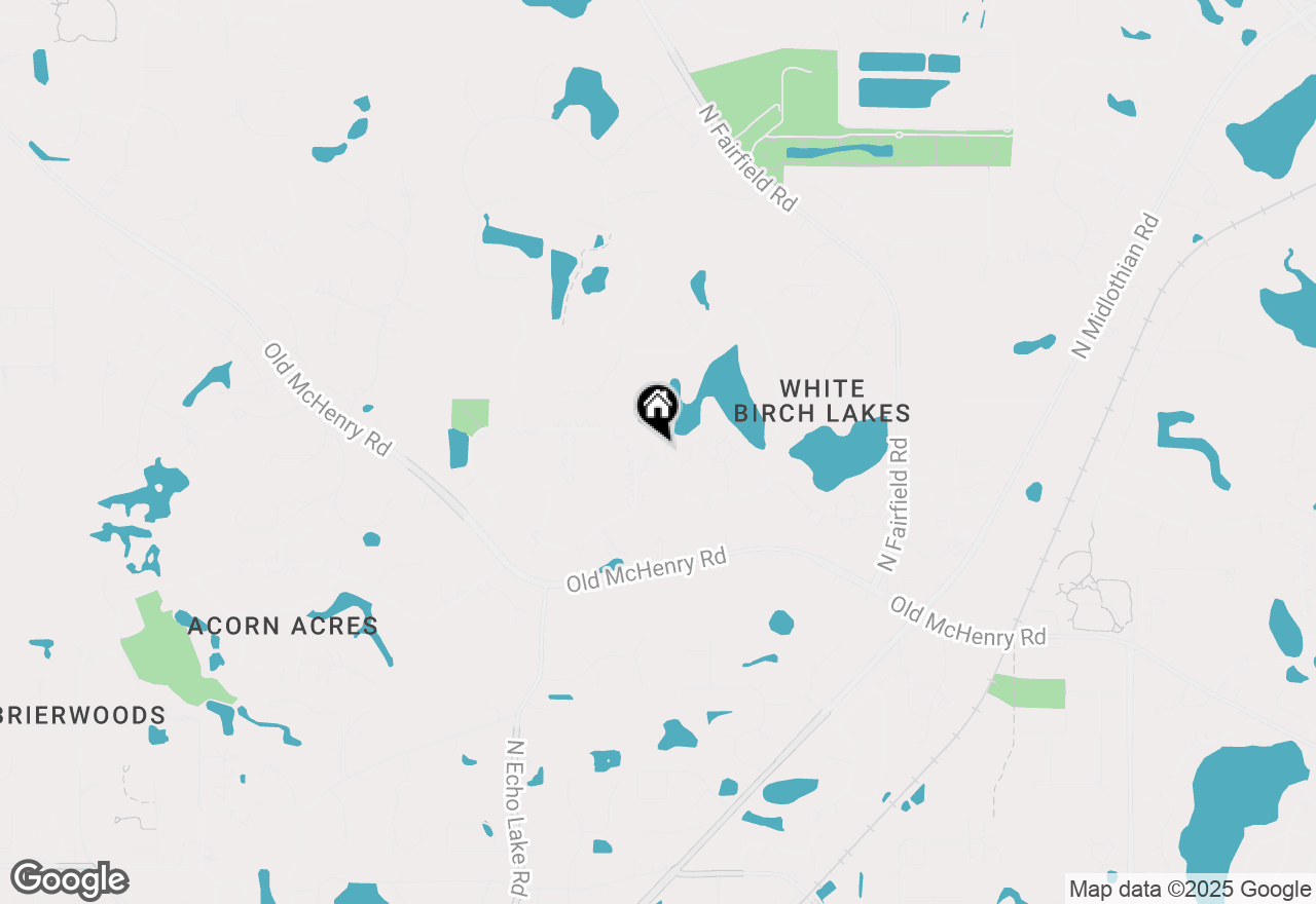 Map of 16 Mulberry Drive, Hawthorn Woods, IL 60047