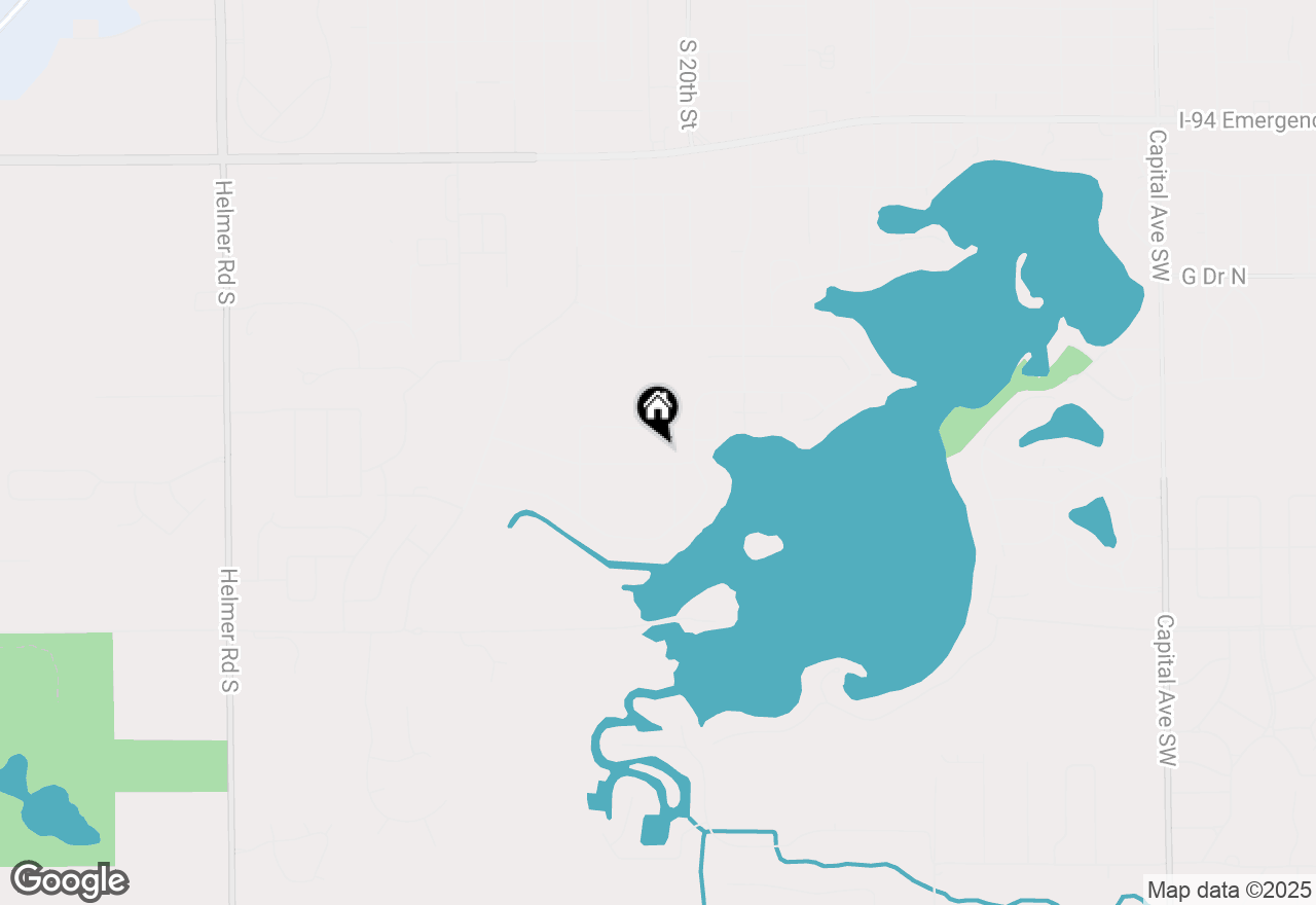 Map of 20 East Charles Place, Battle Creek, MI 49015