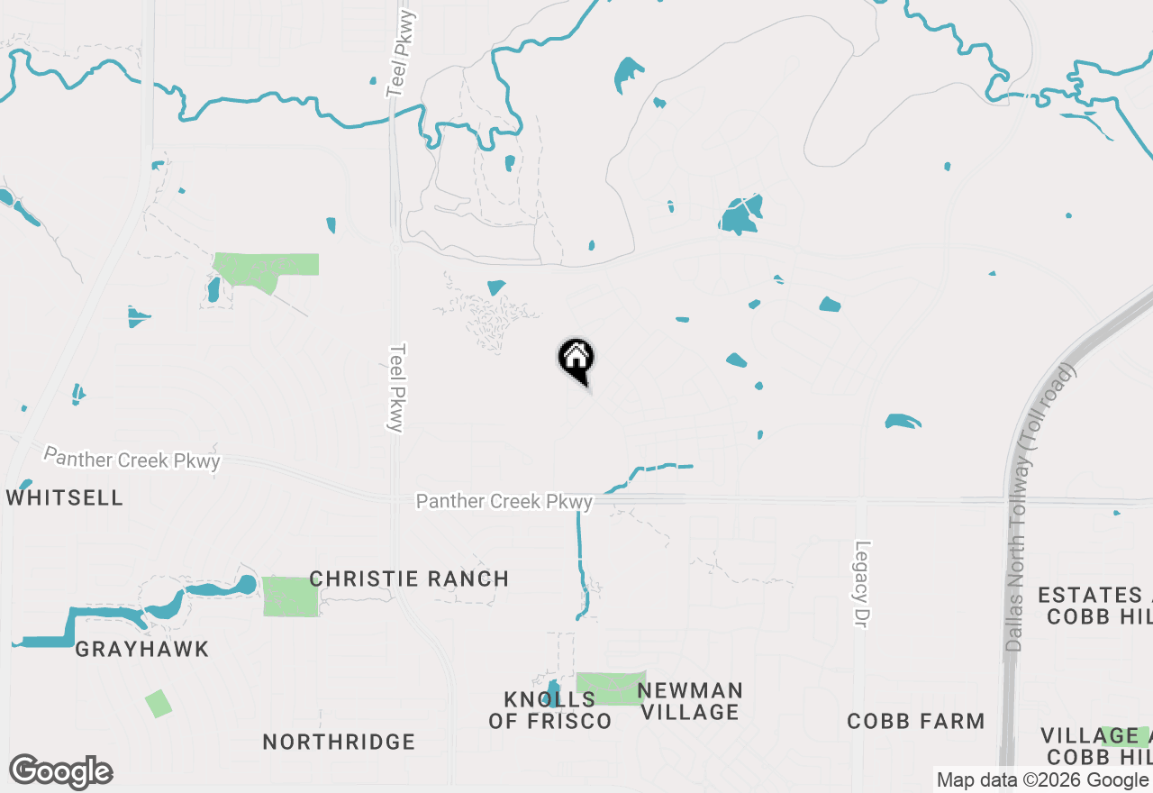 Map of 14047 Bohannon Drive, Frisco, TX 75033