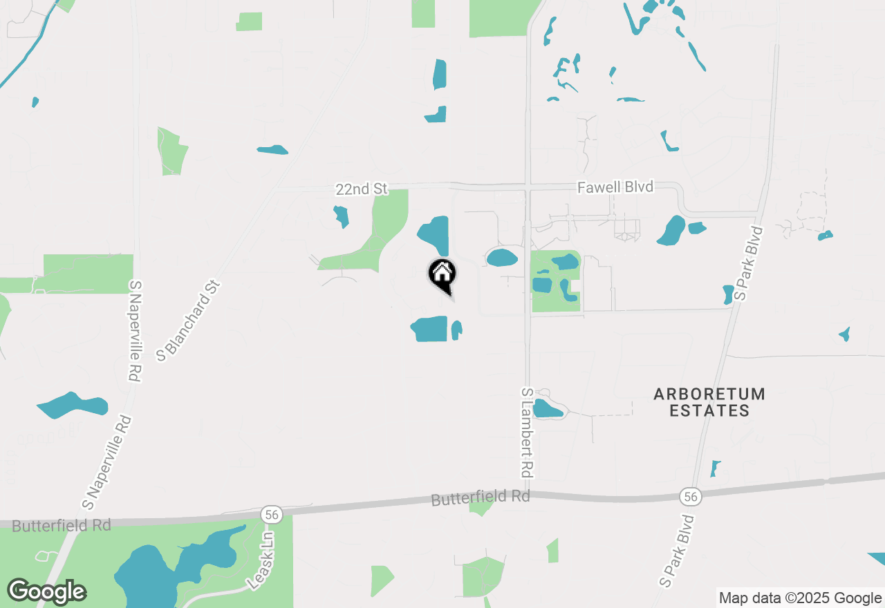 Map of 1778 Gloucester Court #B, Wheaton, IL 60189