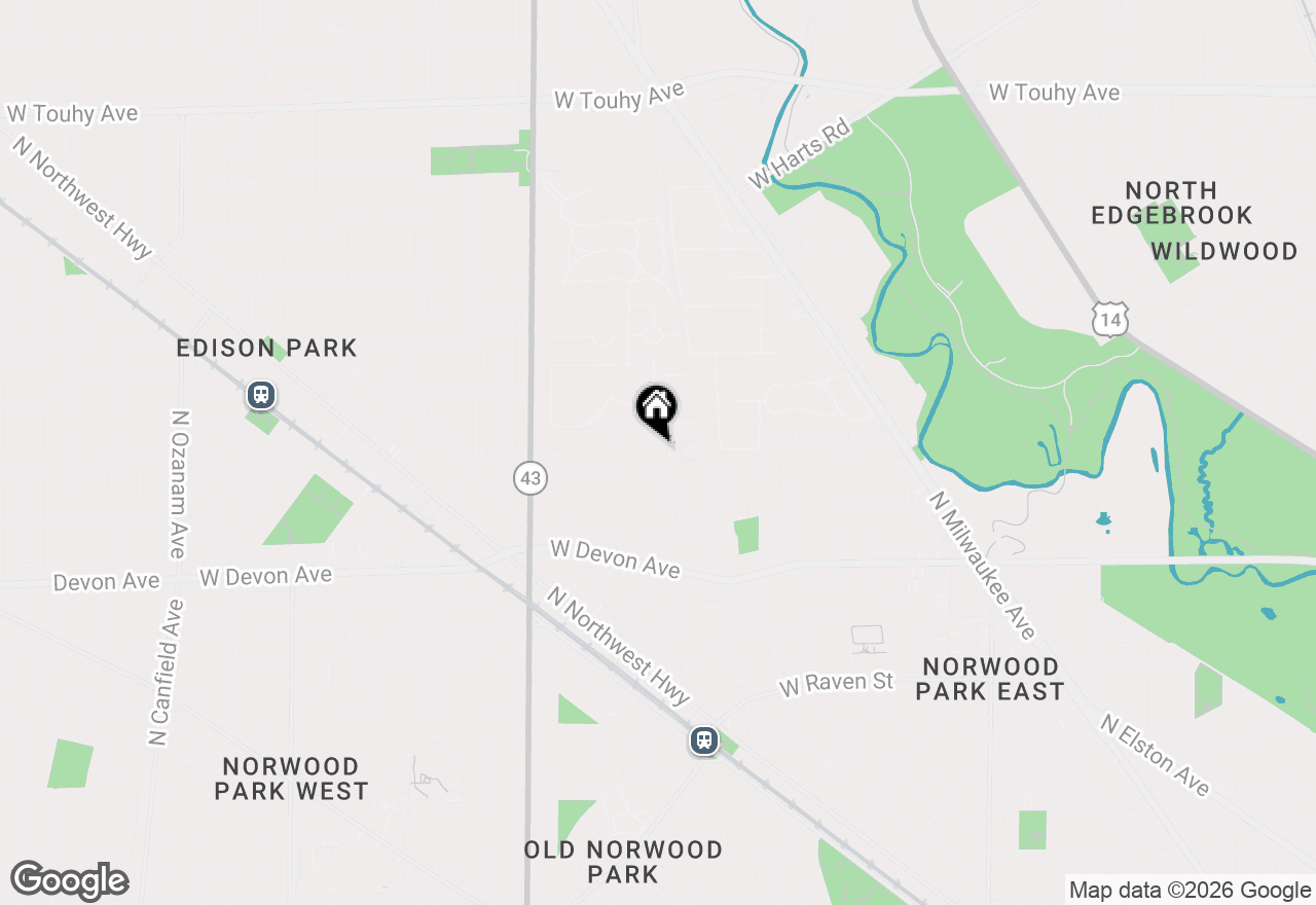 Map of 6525 N Sayre Avenue, Chicago, IL 60631