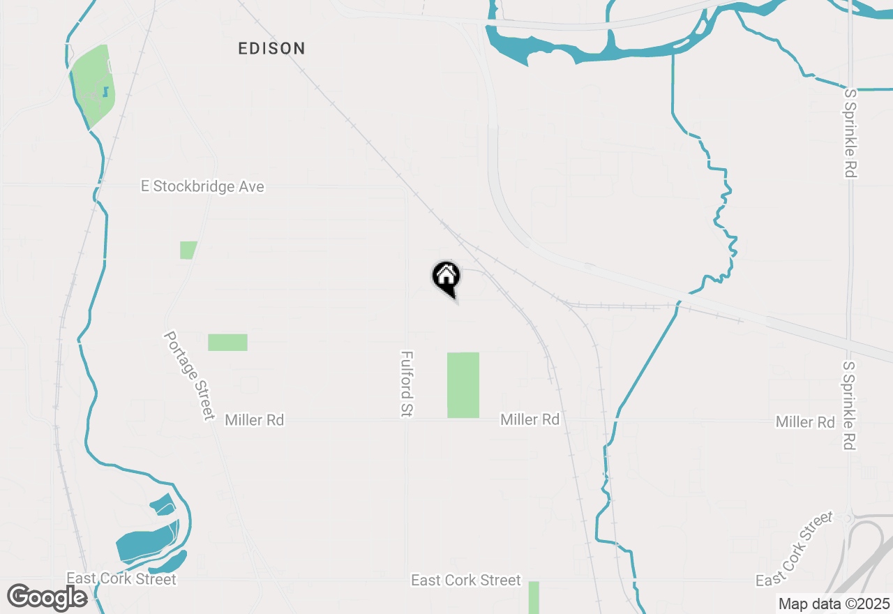 Map of 2025 Factory Street #2013, Kalamazoo, MI 49001