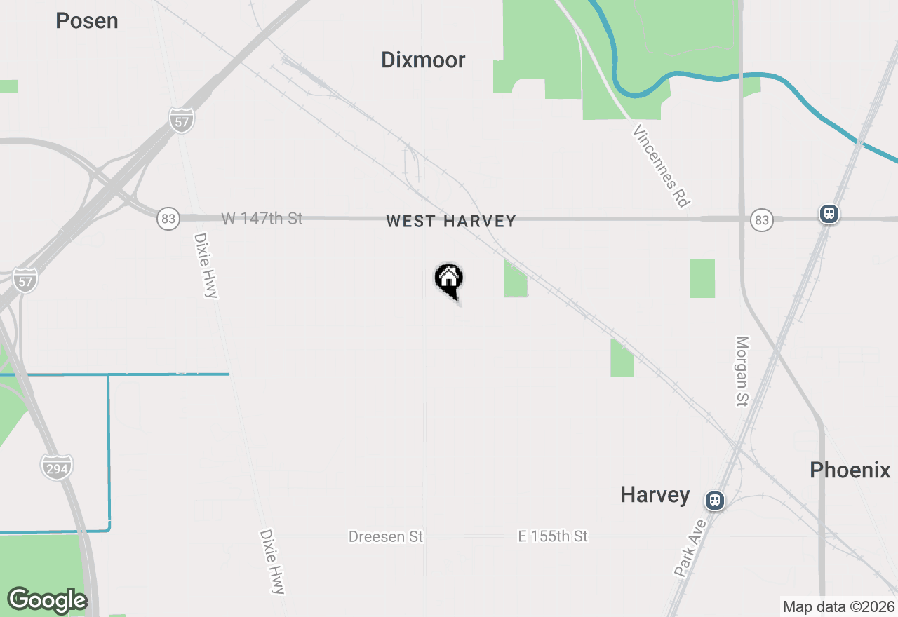 Map of 14911 Page Avenue, Harvey, IL 60426