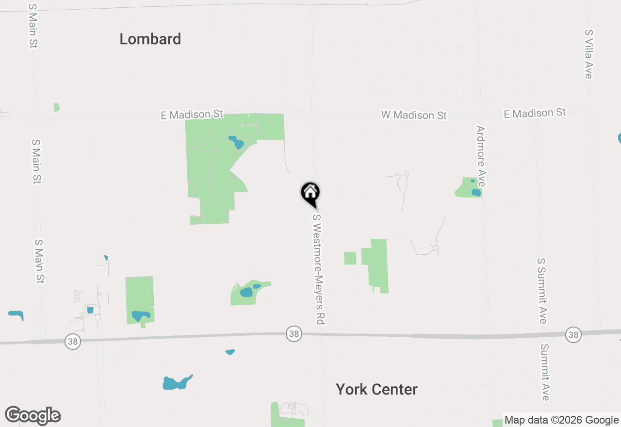 Map of 900 Arthur Drive, Lombard, IL 60148
