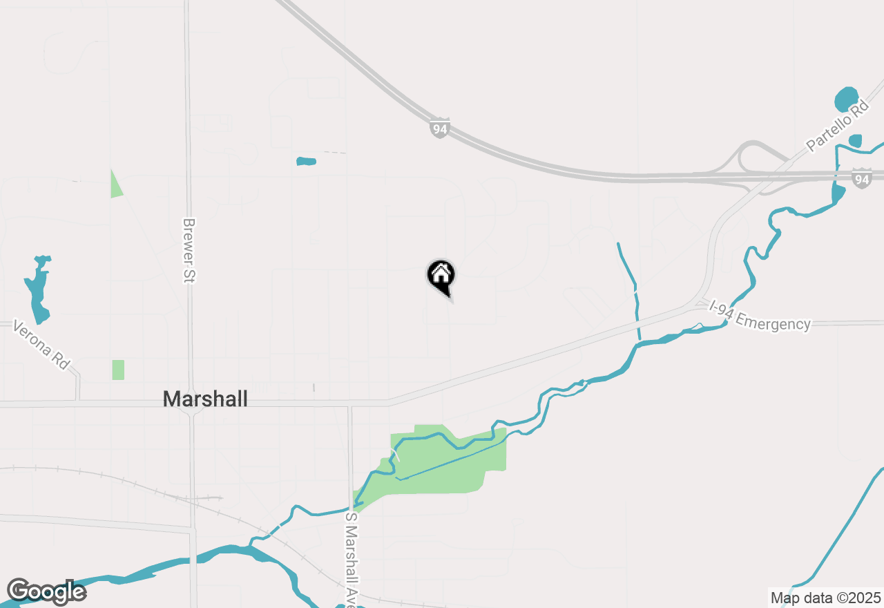Map of 415 East Drive, Marshall, MI 49068