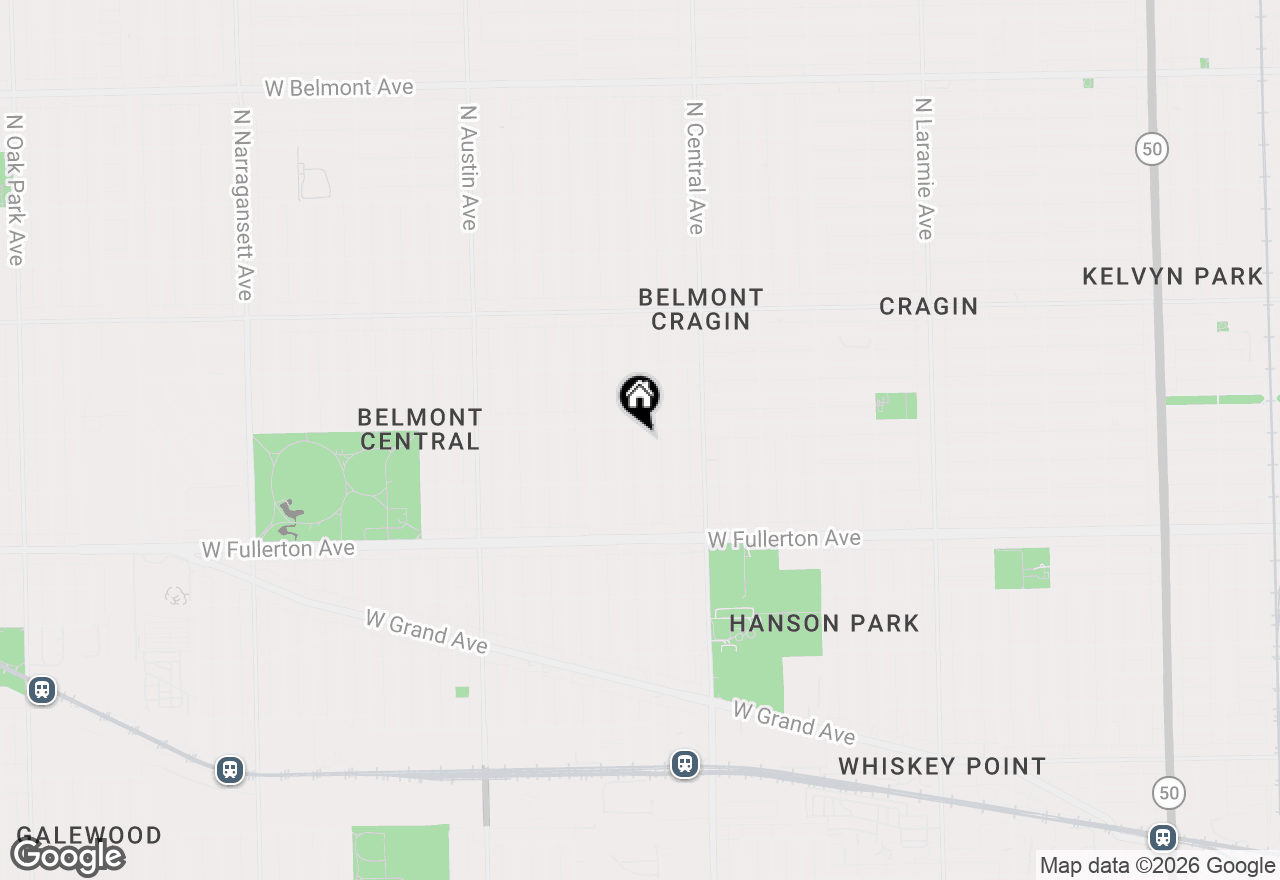 Map of 2546 N Major Avenue, Chicago, IL 60639