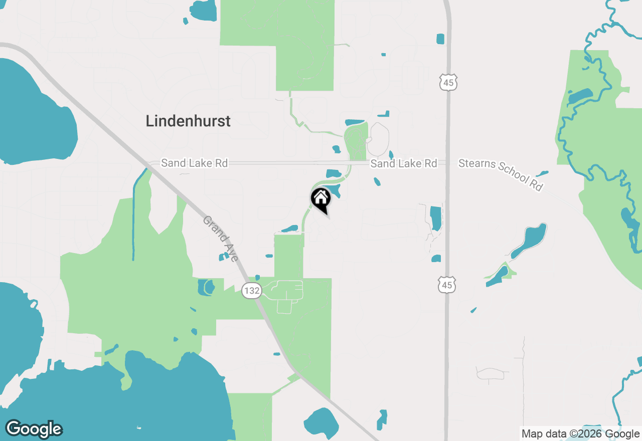 Map of 315 Poplar Court, Lindenhurst, IL 60046