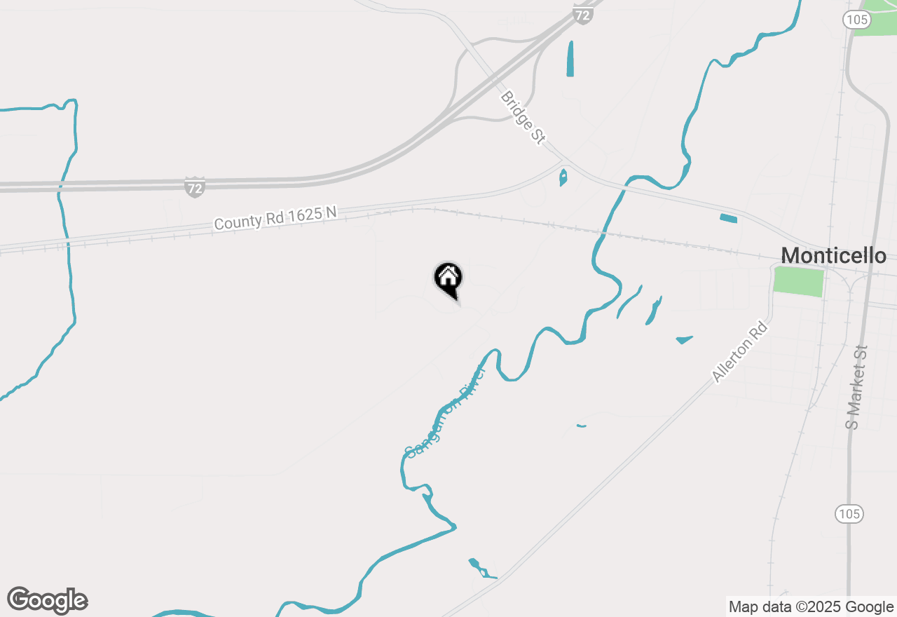 Map of 3000 Appletree Drive, Monticello, IL 61856