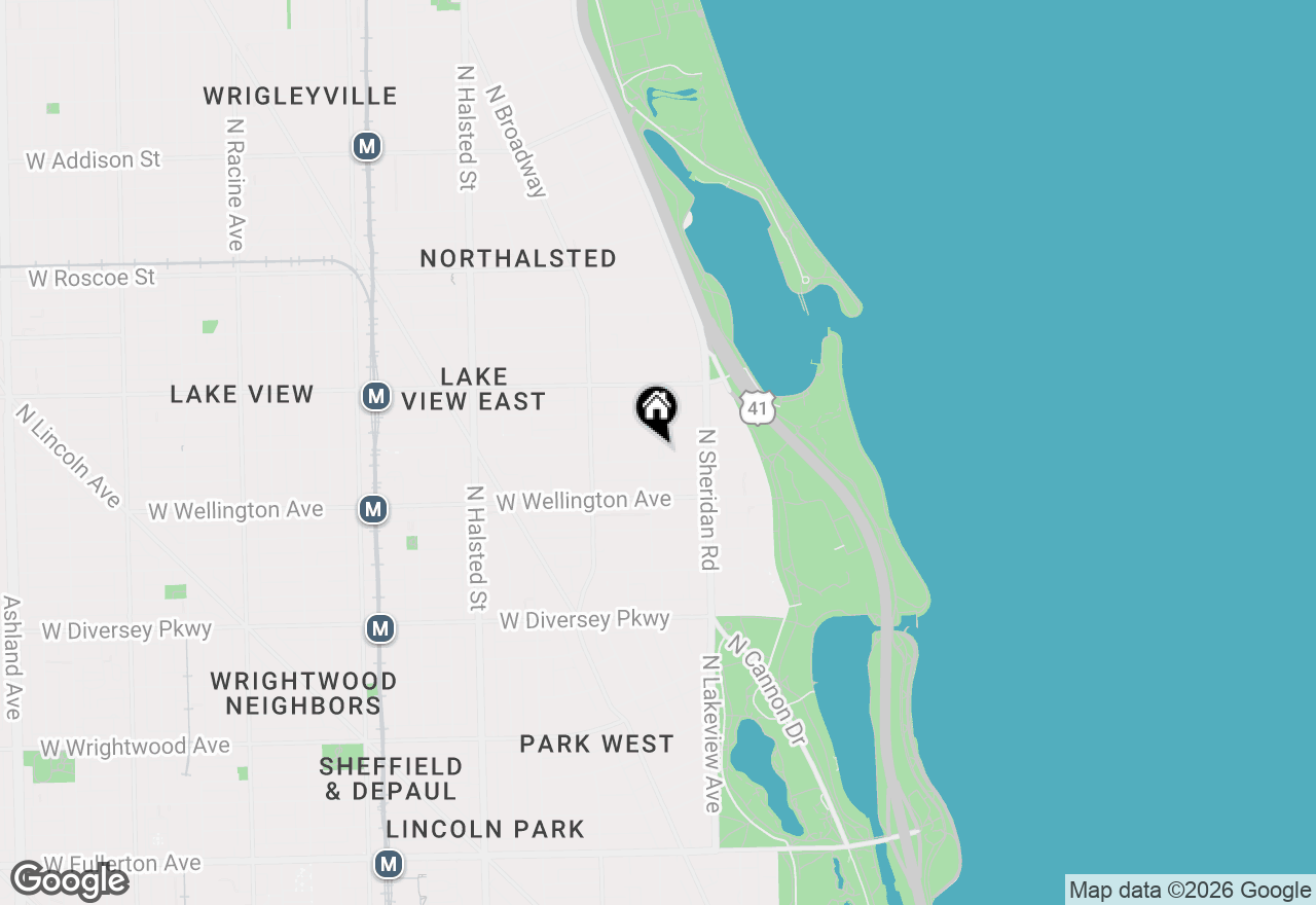 Map of 454 W Barry Avenue #3, Chicago, IL 60657