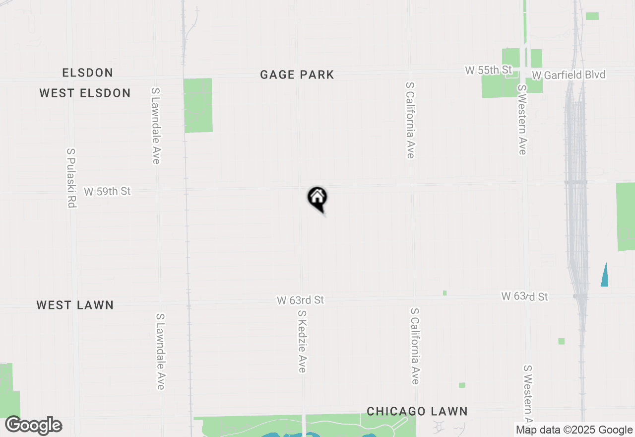 Map of 6005 S Troy Street, Chicago, IL 60629