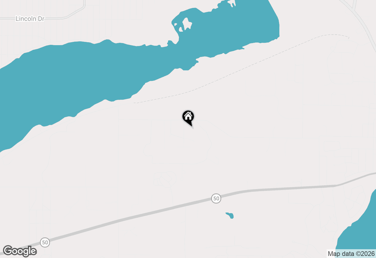 Map of N2872 Balsdon Dr, Lake Geneva, WI 53147