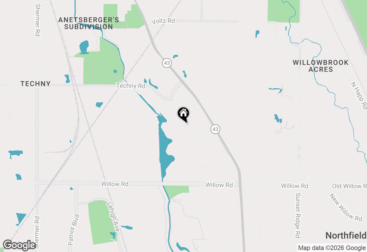 Map of 2150 Founders Drive #247, Northbrook, IL 60062