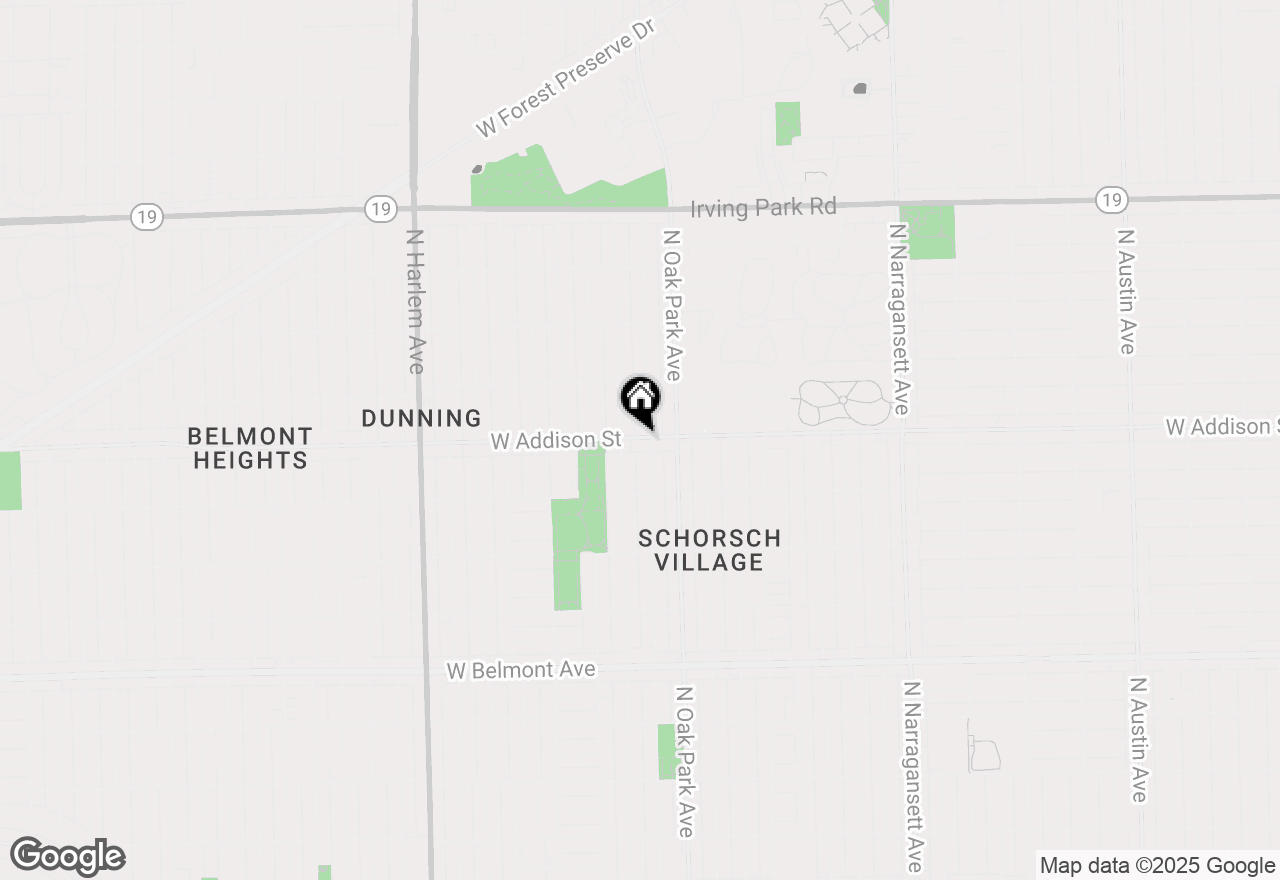 Map of 6841 W Addison Street, Chicago, IL 60634