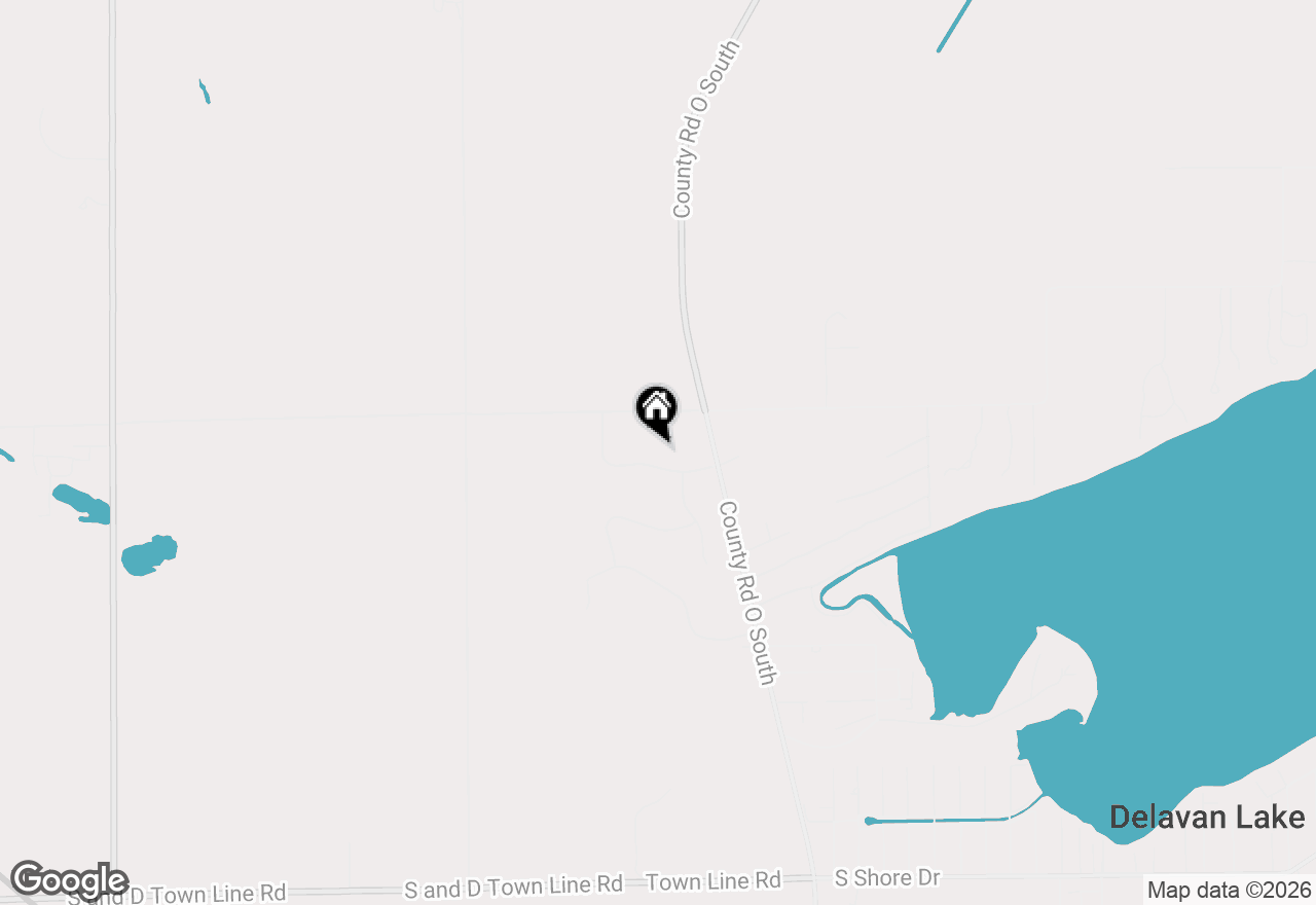 Map of 7970 Summit Dr, Delavan, WI 53115