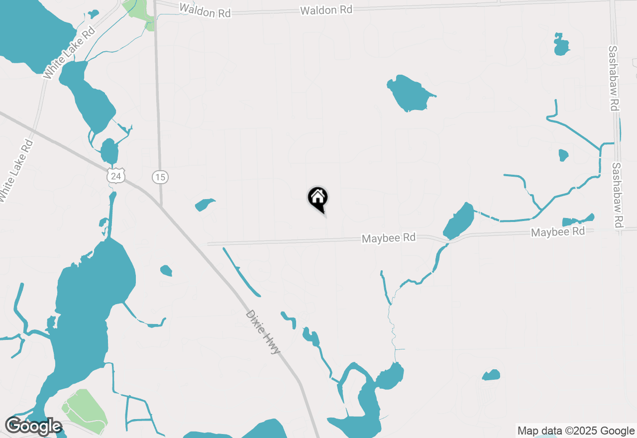 Map of 6400 Chestnut Hill Court, Clarkston, MI 48346