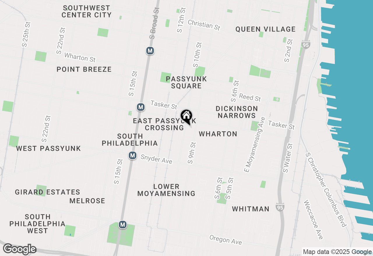 Map of 1731 S 10th Street, Philadelphia, PA 19148