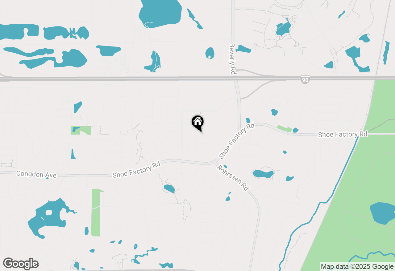 Map of 1881 Prospect Drive, Hoffman Estates, IL 60192